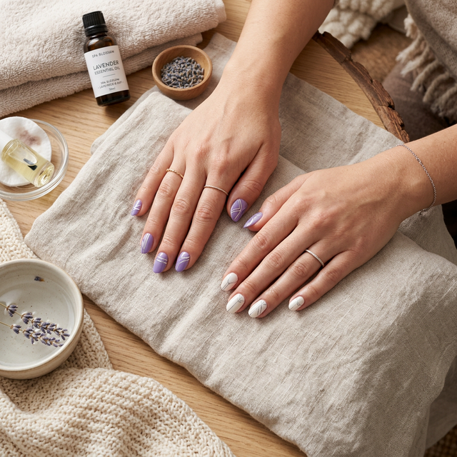 Shimmer Hair And Nails